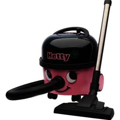 Numatic HET200A2 Hetty Cylinder Vacuum Cleaner in Pink & Black